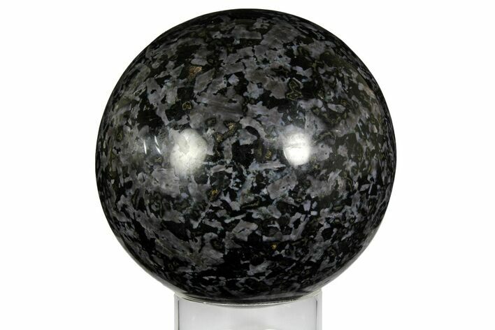 Polished, Indigo Gabbro Sphere - Madagascar #169146